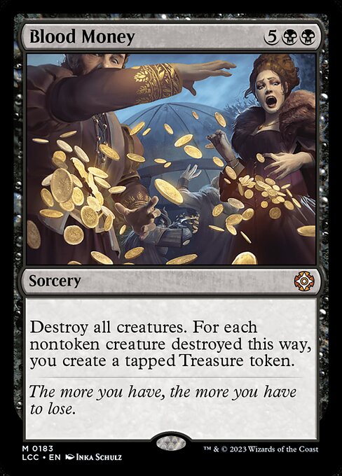 Blood Money - The Lost Caverns of Ixalan Commander Magic card