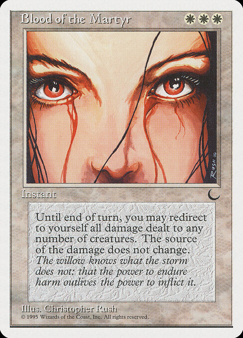Blood of the Martyr - Chronicles Magic card