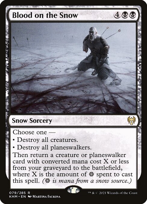 Blood on the Snow - Kaldheim Magic card