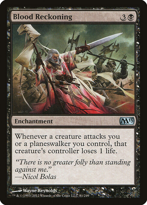 Blood Reckoning - Magic 2013 Magic card