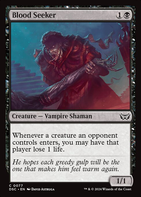 Blood Seeker - Duskmourn: House of Horror Commander Magic card