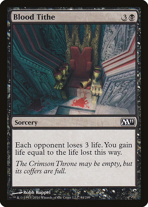 Blood Tithe - Magic 2011 Magic card