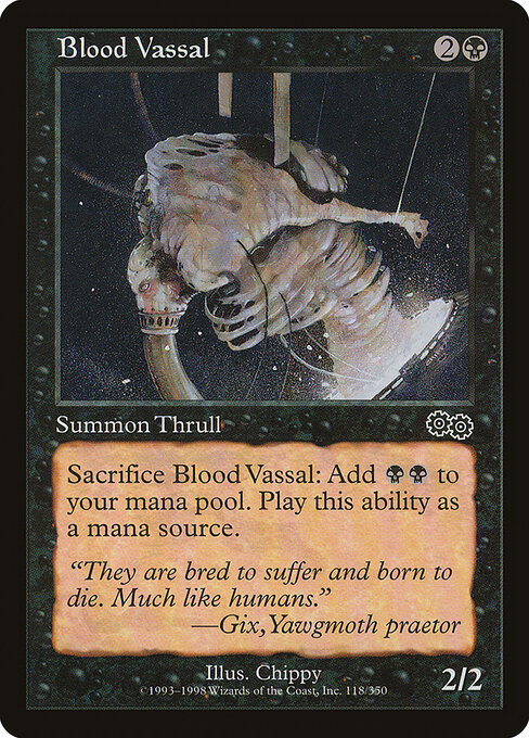 Blood Vassal - Urza's Saga Magic card