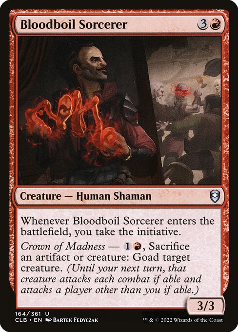 Bloodboil Sorcerer - Commander Legends: Battle for Baldur's Gate Magic card