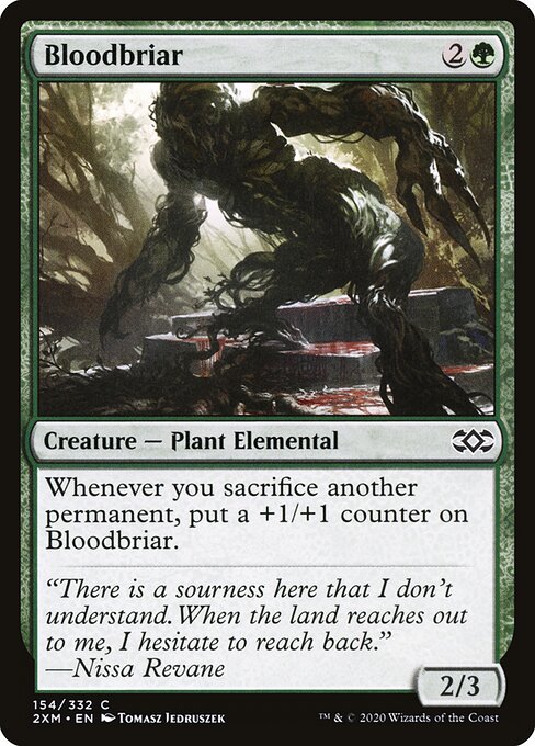 Bloodbriar - Double Masters Magic card