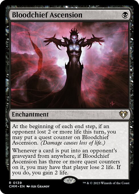 Bloodchief Ascension - Commander Masters Magic card