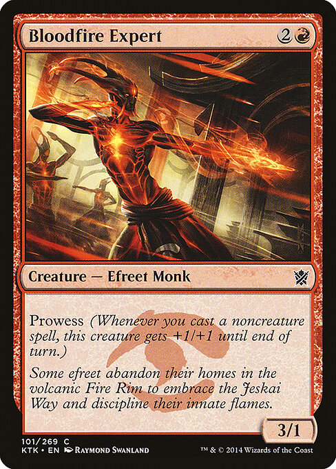 Bloodfire Expert - Khans of Tarkir Magic card