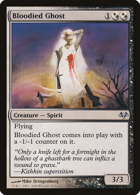 Bloodied Ghost - Eventide Magic card