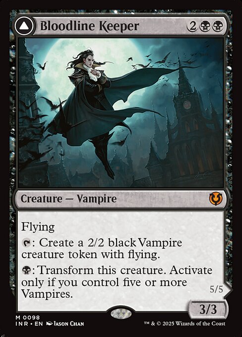 Bloodline Keeper // Lord of Lineage - Innistrad Remastered Magic card