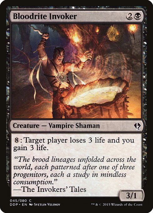 Bloodrite Invoker - Duel Decks: Zendikar vs. Eldrazi Magic card