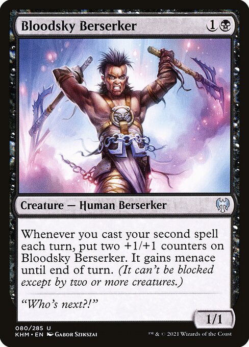 Bloodsky Berserker - Kaldheim Magic card