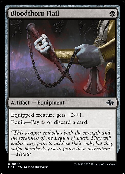 Bloodthorn Flail - The Lost Caverns of Ixalan Magic card