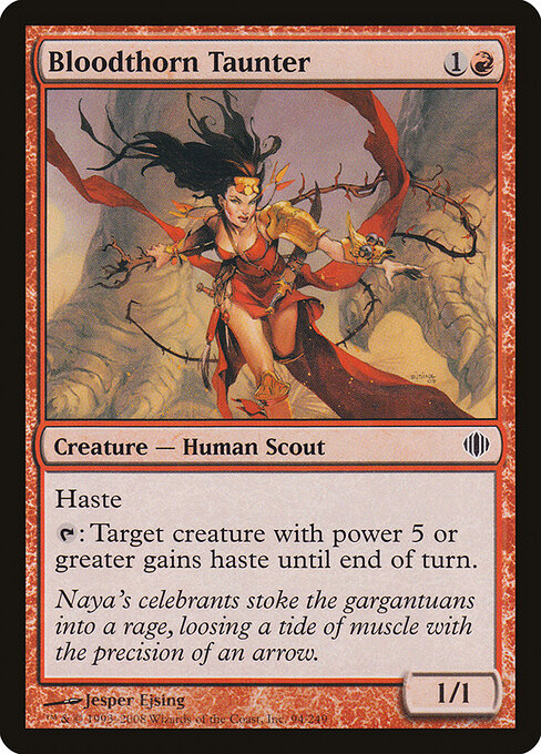 Bloodthorn Taunter - Shards of Alara Magic card