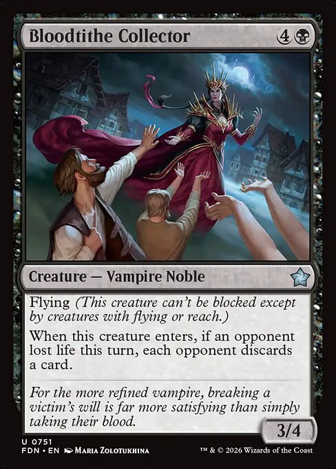 Bloodtithe Collector - Foundations Magic card