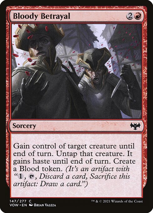 Bloody Betrayal - Innistrad: Crimson Vow Magic card