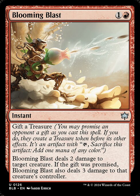 Blooming Blast - Bloomburrow Magic card