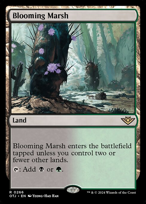 Blooming Marsh - Outlaws of Thunder Junction Magic card