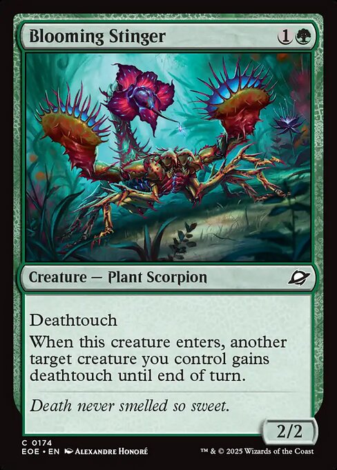 Blooming Stinger - Edge of Eternities Magic card