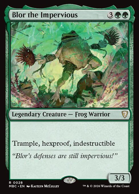 Blor the Impervious - Mystery Booster Commander Edition (#28) - Illustrated by Kaitlyn McCulley - Magic: The Gathering Card