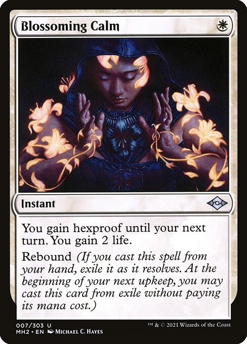 Blossoming Calm - Modern Horizons 2 Magic card