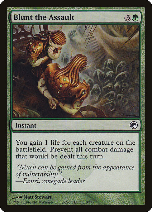 Blunt the Assault - Scars of Mirrodin Magic card