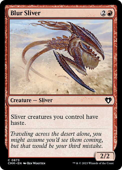 Blur Sliver - Commander Masters Magic card