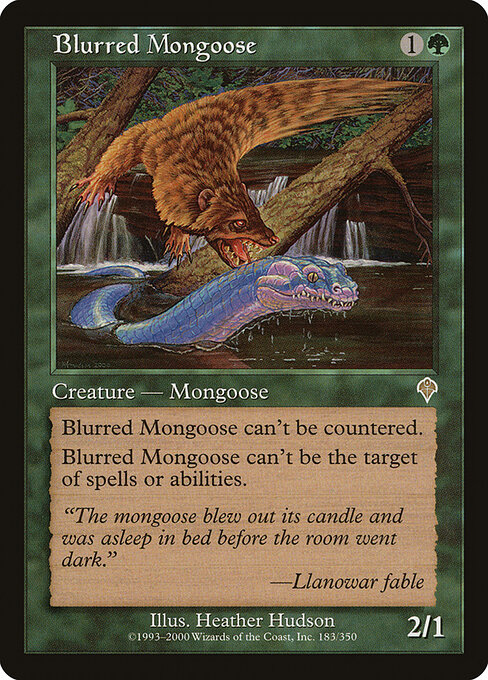 Blurred Mongoose - Invasion Magic card