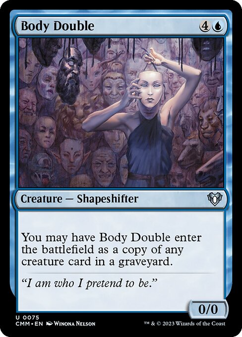 Body Double - Commander Masters Magic card