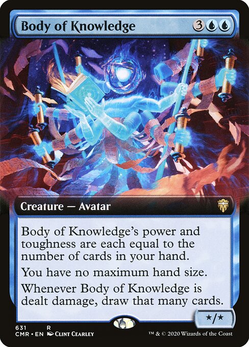 Wissenskörper (Body of Knowledge) - Bloomburrow Commander (#163) - Illustrated by Clint Cearley - Magic: The Gathering Card