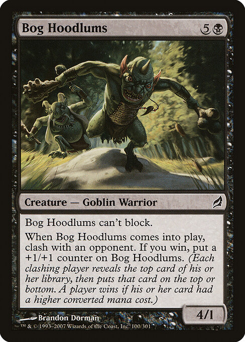 Bog Hoodlums - Lorwyn Magic card