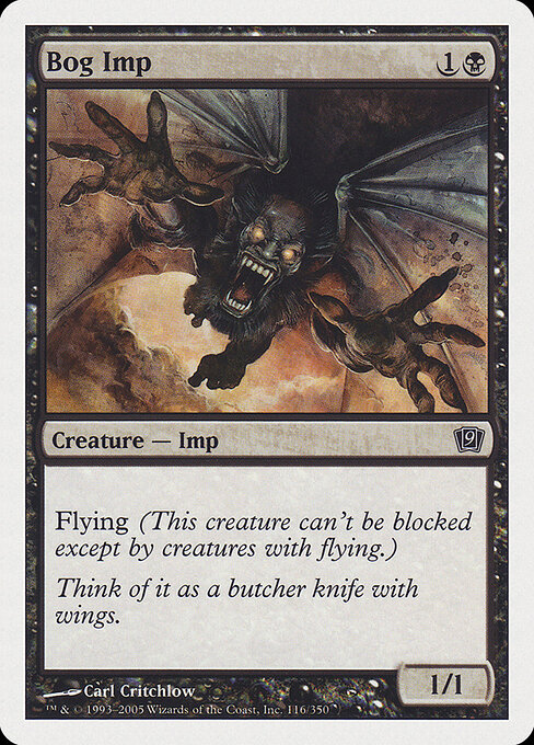 Bog Imp - Ninth Edition Magic card