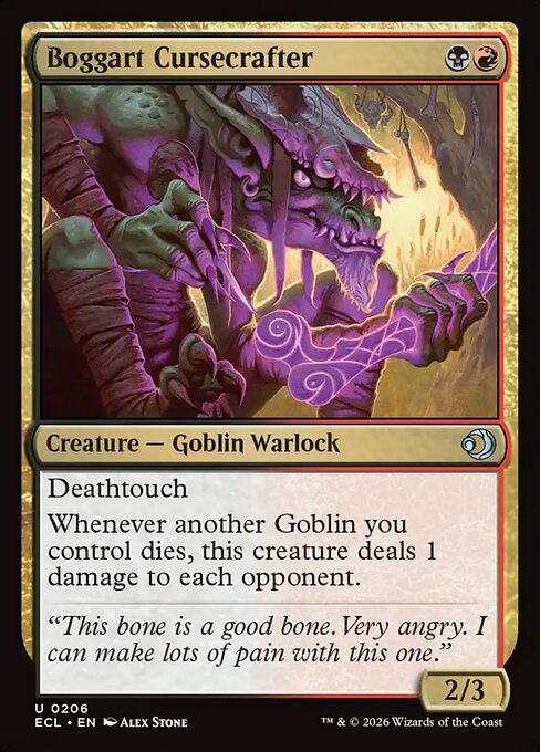 Boggart Cursecrafter - Lorwyn Eclipsed Magic card