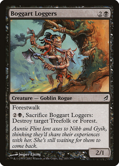 Boggart Loggers - Lorwyn Magic card