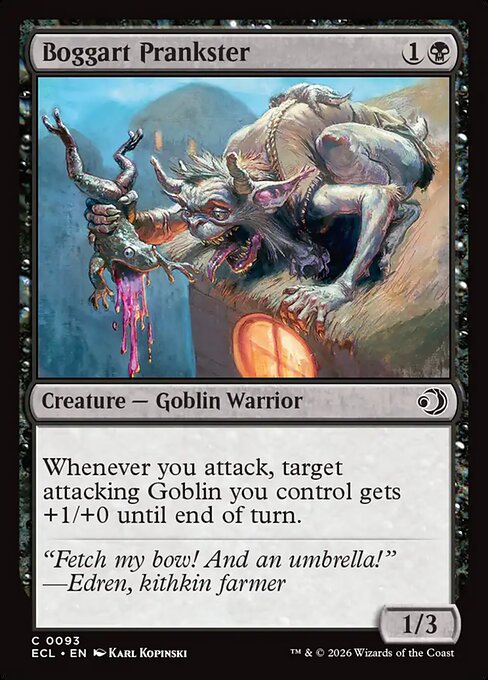 Boggart Prankster - Lorwyn Eclipsed Magic card