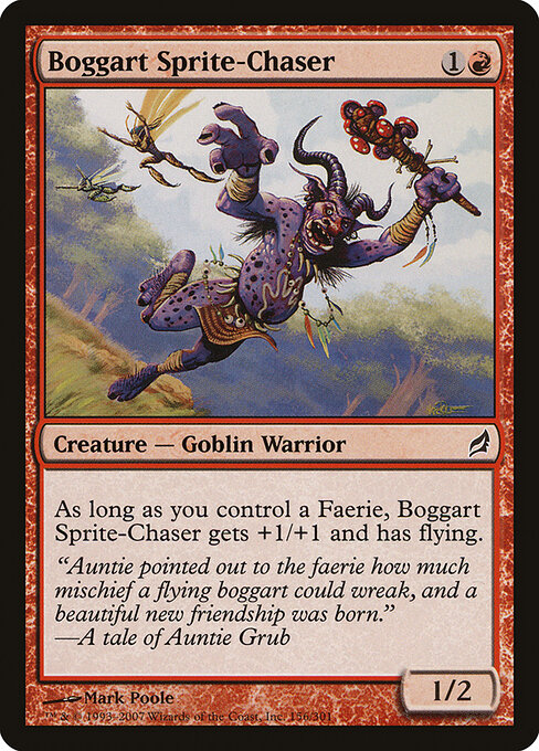Boggart Sprite-Chaser - Lorwyn Magic card