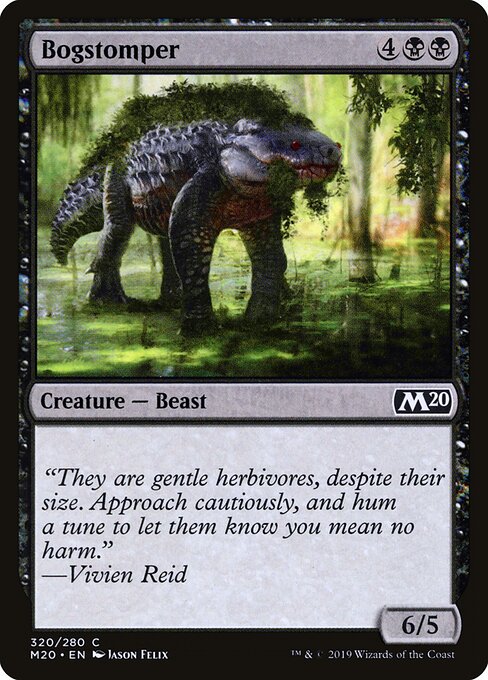 Bogstomper - Core Set 2020 Magic card
