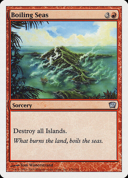 Boiling Seas art by Tom Wänerstrand