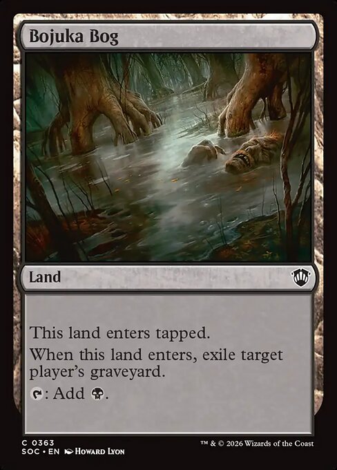 Bojuka Bog - Secrets of Strixhaven Commander Magic card