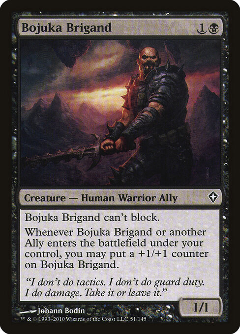 Bojuka Brigand - Worldwake Magic card