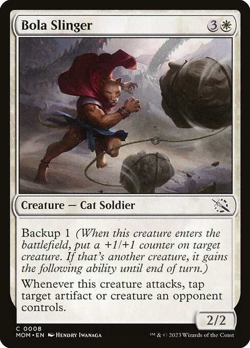 Bola Slinger - March of the Machine Magic card