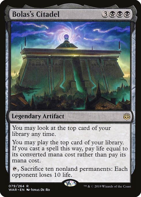 Bolas's Citadel - War of the Spark Magic card