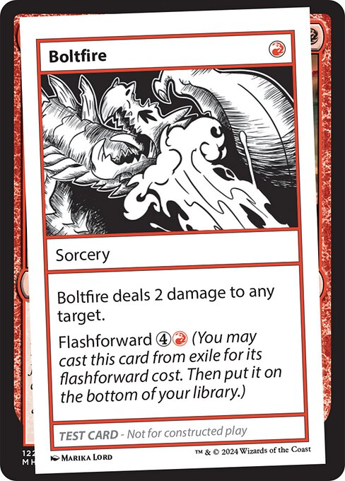 Boltfire - Mystery Booster 2 Magic card