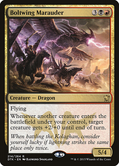 Boltwing Marauder - Dragons of Tarkir Magic card