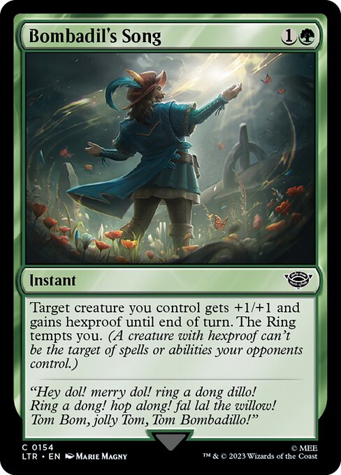 Bombadil's Song - The Lord of the Rings: Tales of Middle-earth Magic card