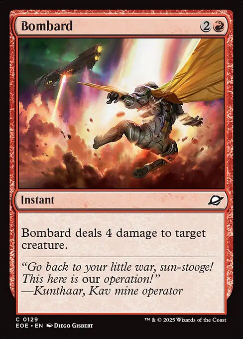 Bombard - Edge of Eternities Magic card