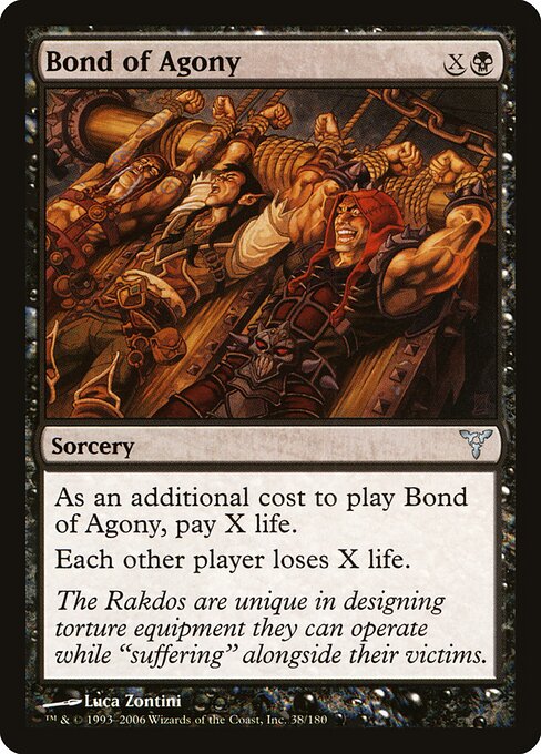 Bond of Agony - Dissension Magic card