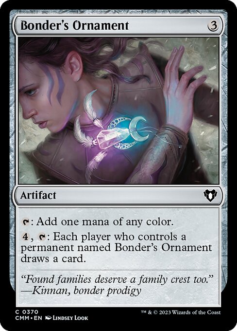 Bonder's Ornament - Commander Masters Magic card