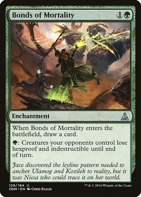 Bonds of Mortality - Oath of the Gatewatch Magic card