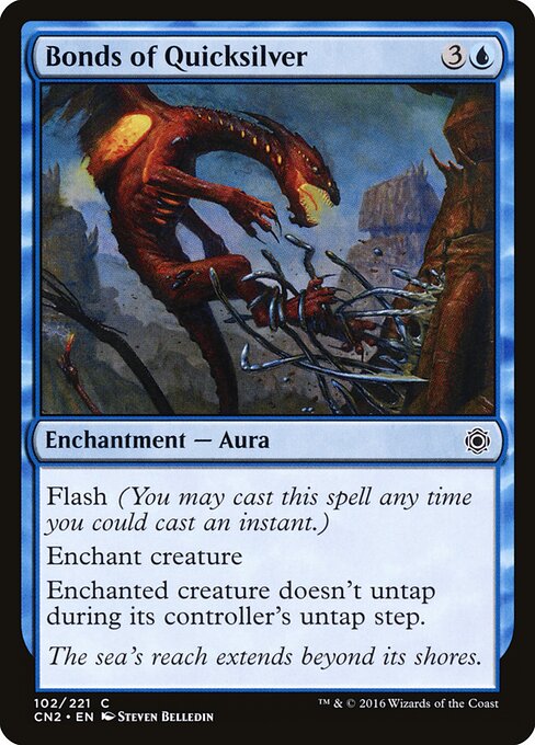 Bonds of Quicksilver - Conspiracy: Take the Crown Magic card