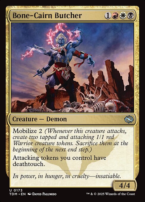 Bone-Cairn Butcher - Tarkir: Dragonstorm Magic card